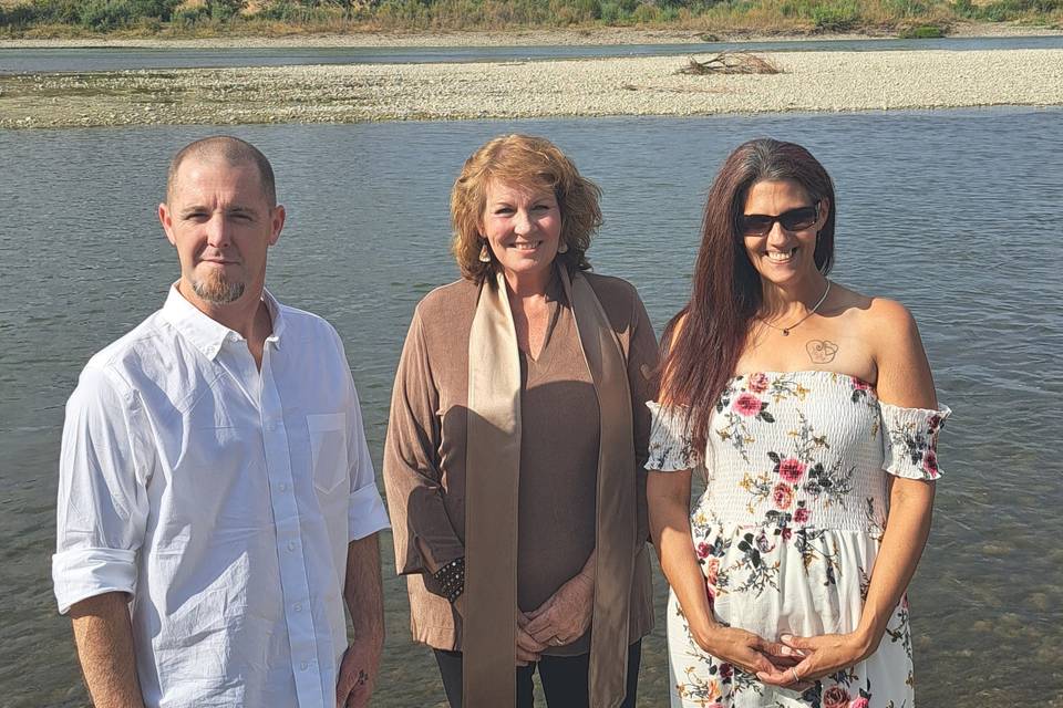 Yellowstone River Wedding!