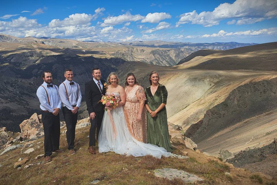 Beartooth Mountains Wedding