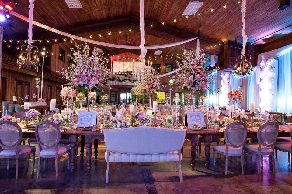 Brightly lit reception space, Photo Credit: A + A Photography