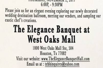 The Elegance Banquet Hall