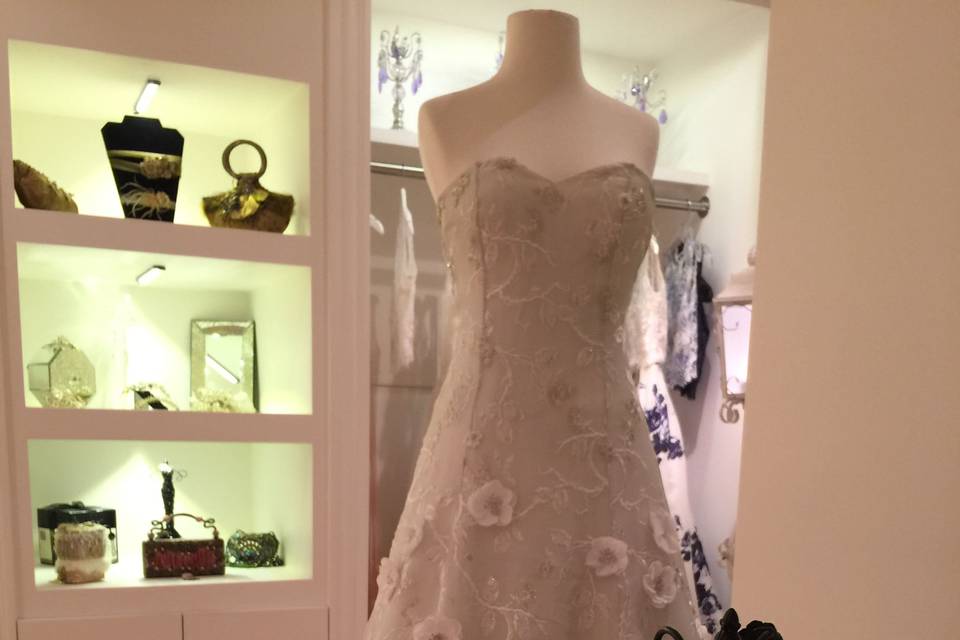 One of our most fun days while shopping for wedding dresses