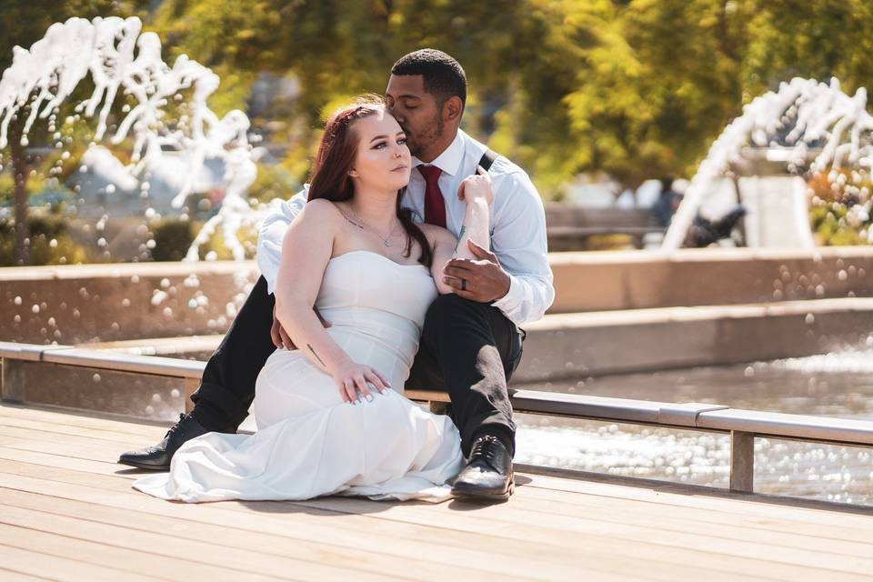 Oceanside wedding