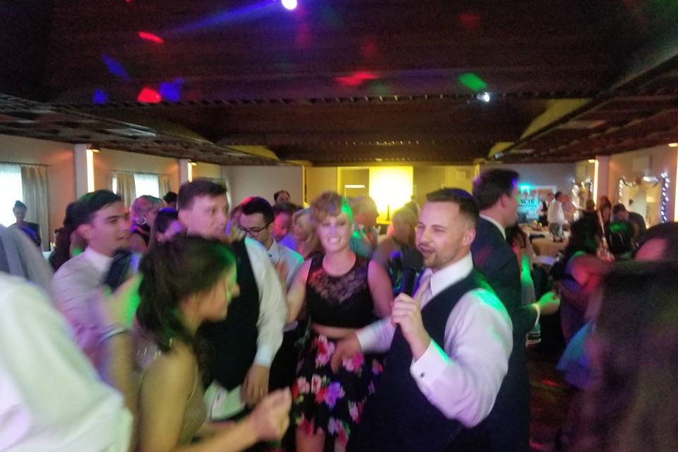 Wedding dance floor