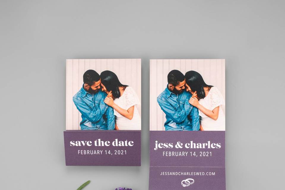 Matchbook Save the Date