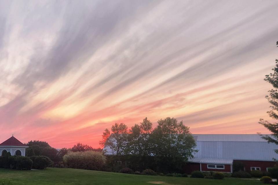 The skies are breathtaking!
