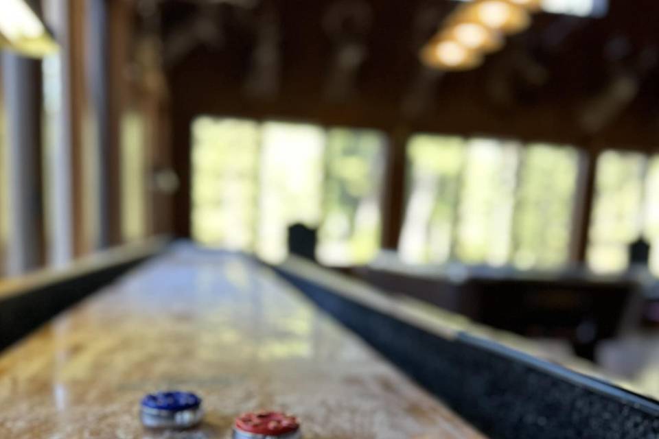 Shuffleboard, Ping Pong, Pool