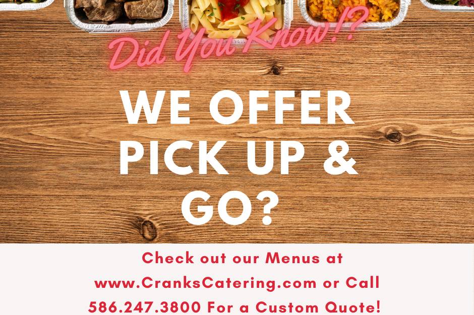 Pick Up Catering