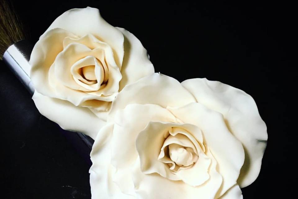 Handmade Fondant Roses