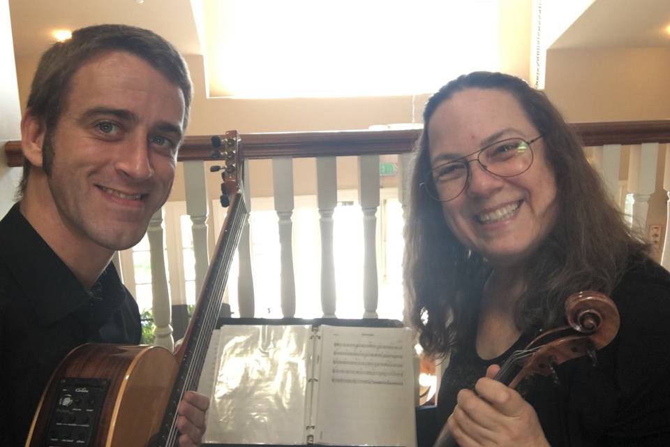 Guitar & Violin on the balcony