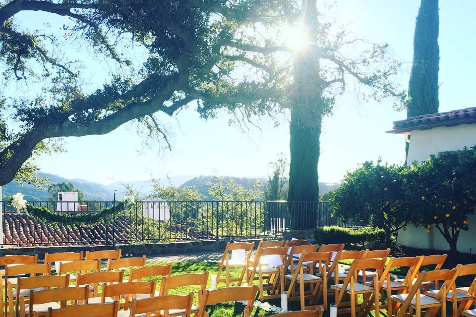 Ceremony in Ojai