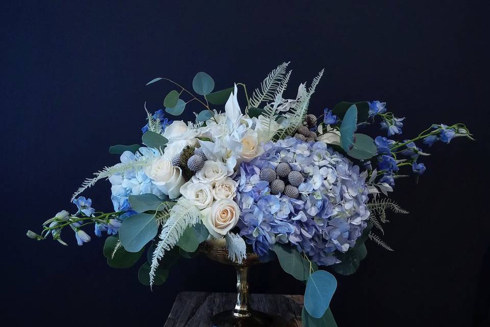 Blue Centerpiece