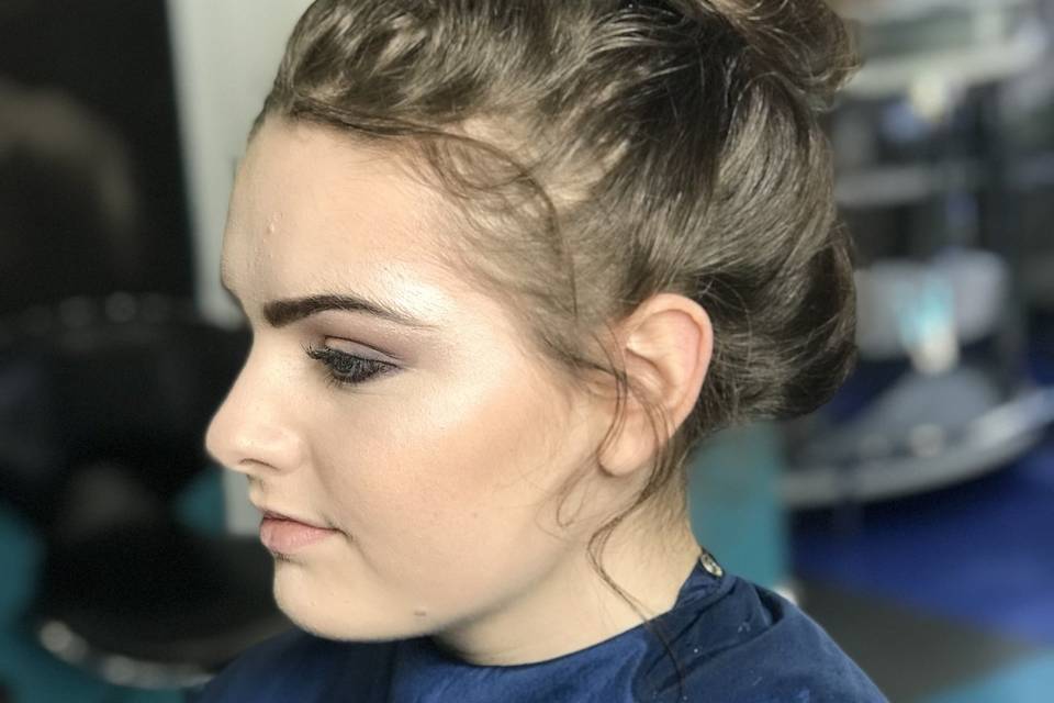 Hair and makeup