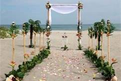 Beach wedding