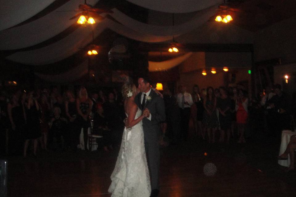 First dance