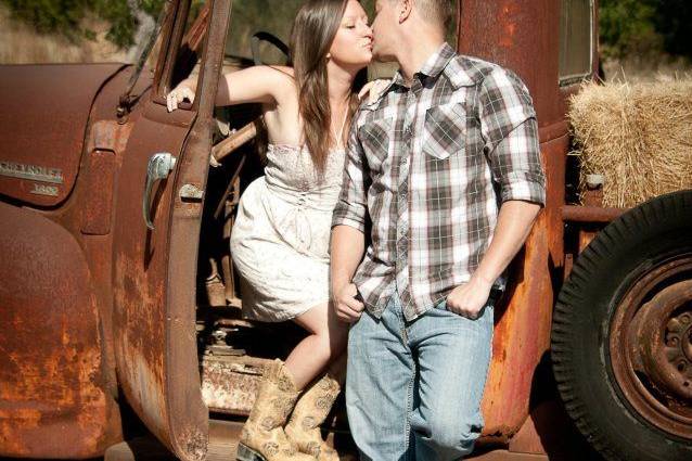 Couple kissing