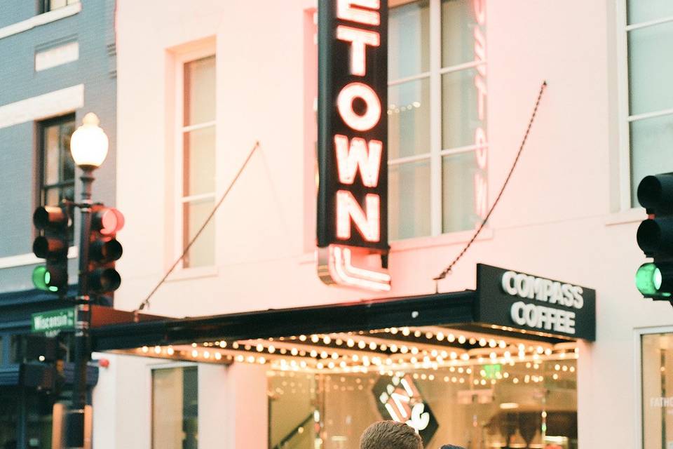 Georgetown theater sign