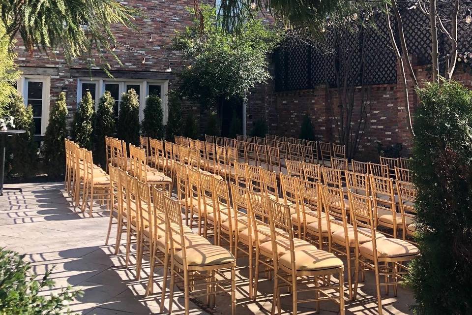 Courtyard ceremony