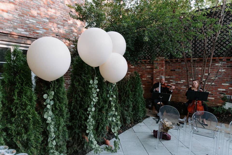 Outdoor ceremony