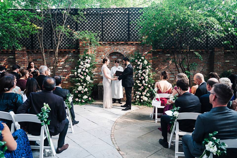 Outdoor ceremony