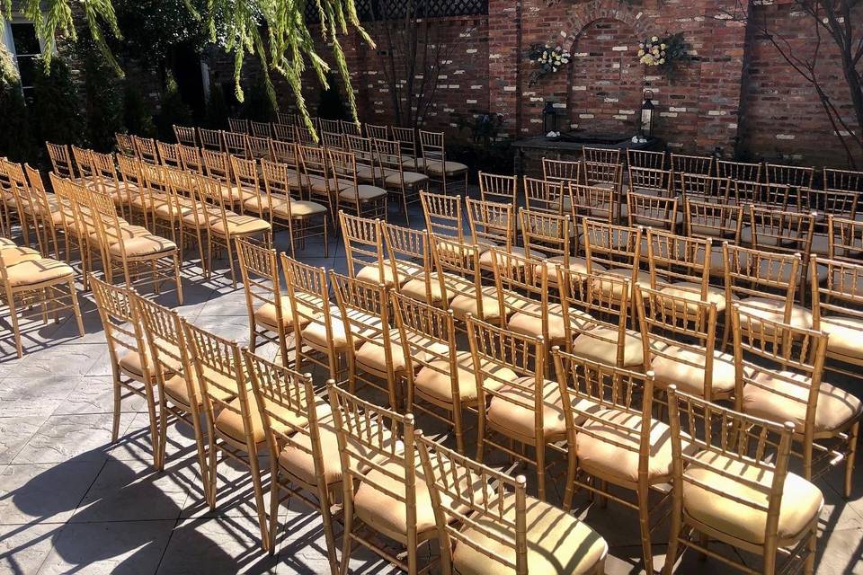 Courtyard ceremony