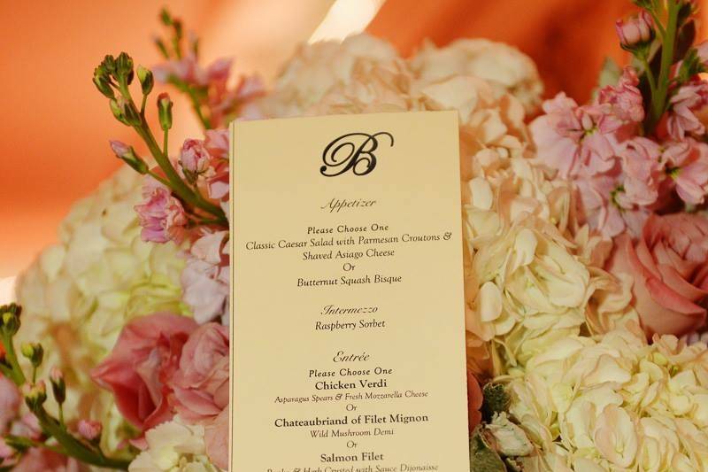 Personalized menu