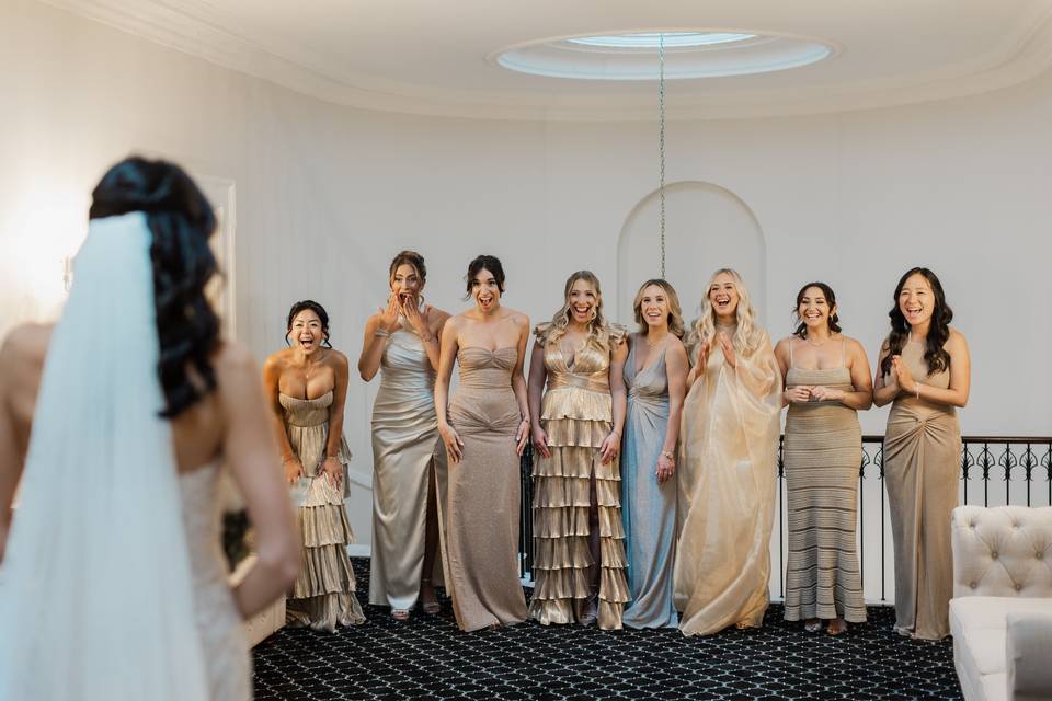 Bridesmaid reveal