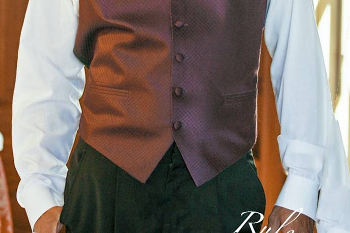 Groom alone