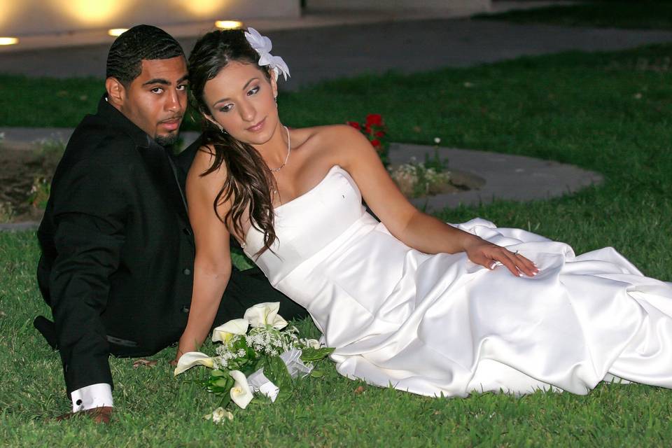Bride and groom