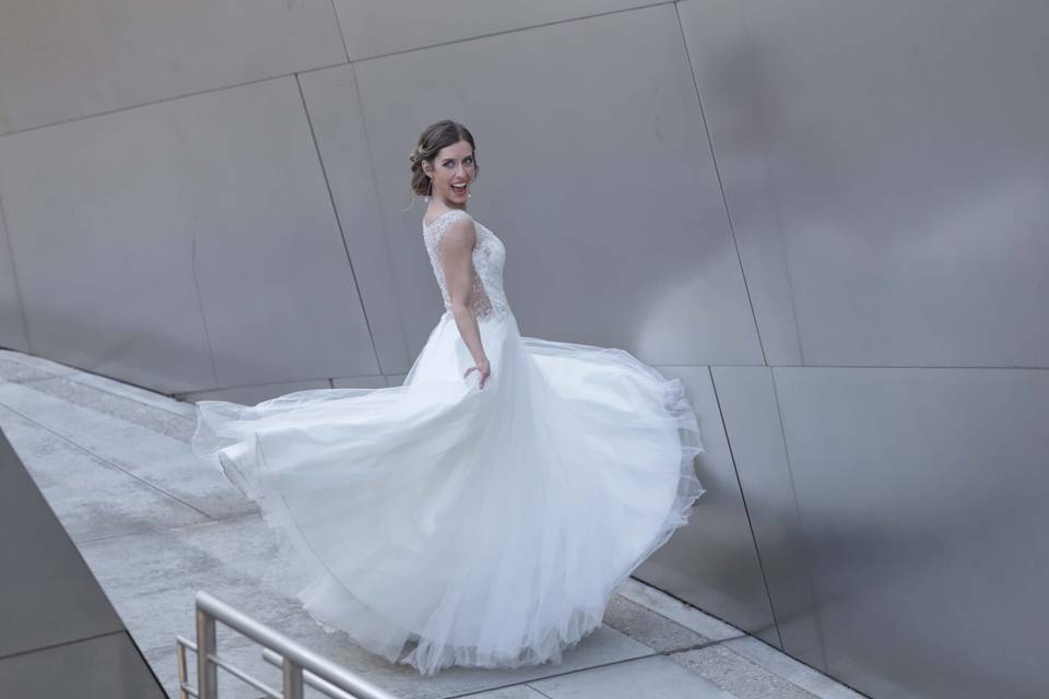 Stunning bride