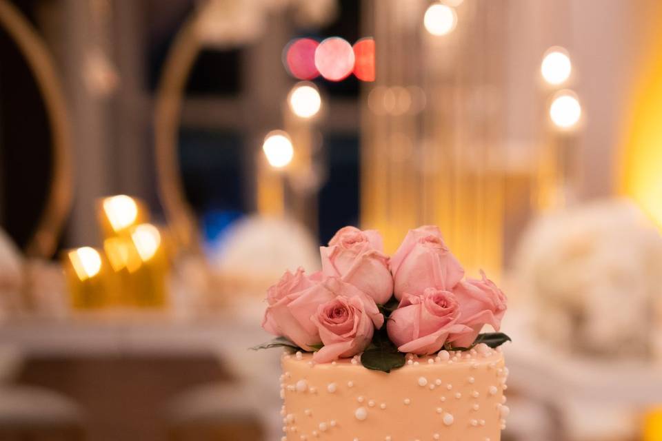 Floral Cake Setting