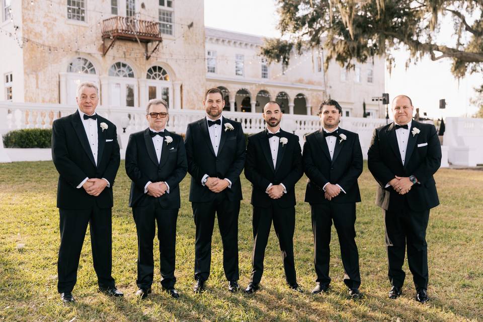 Groomsmen shot
