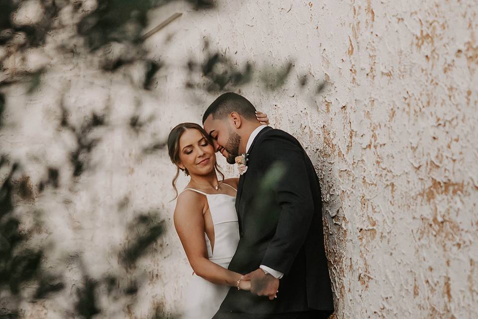 The newlyweds
