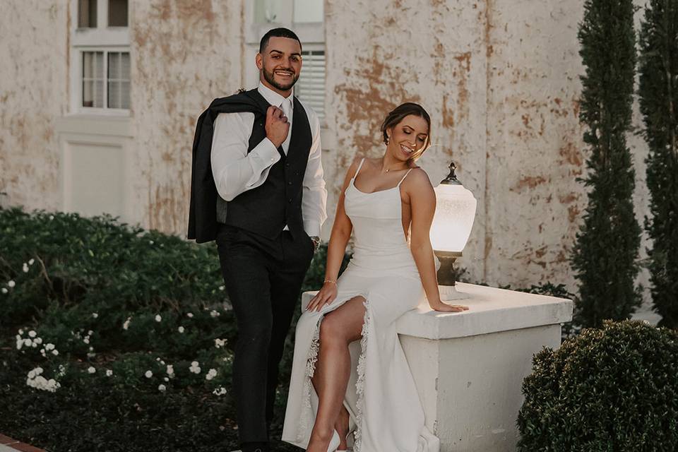 The newlyweds