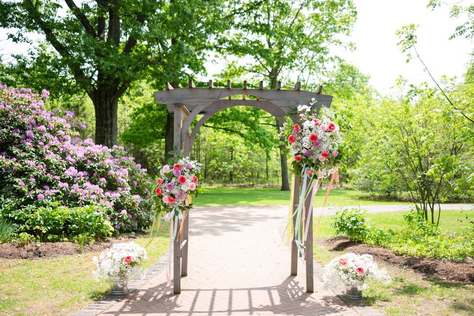 Arch with Florals
