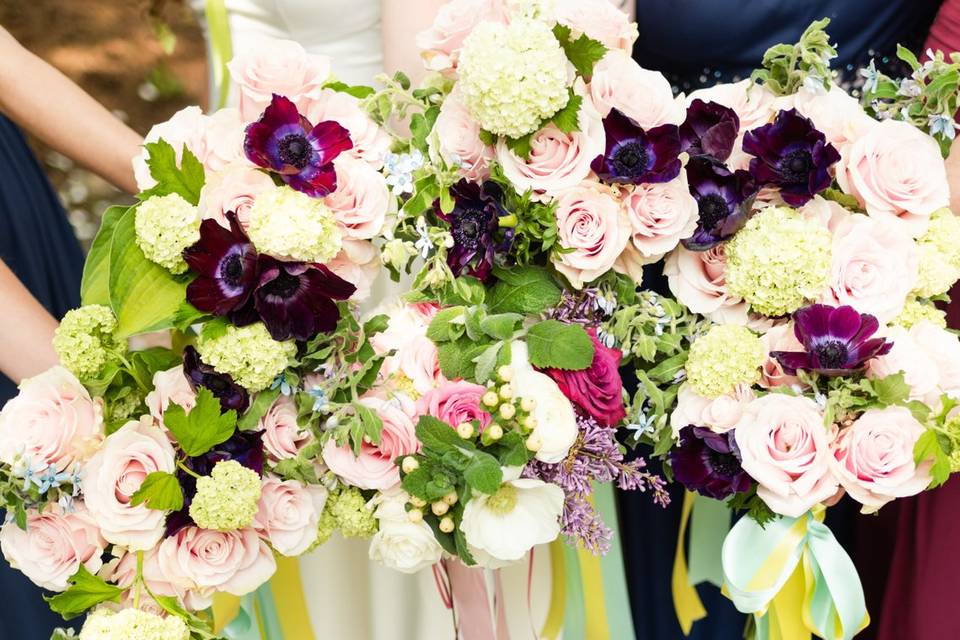 Bridesmaid and Bridal Florals