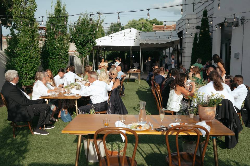 Garden Dinner & Reception