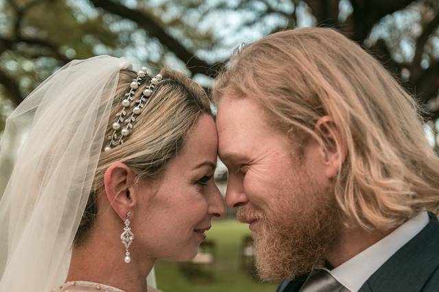 Wedding day portrait