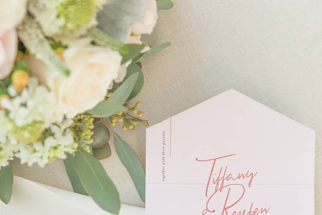 The Invitation Flat Lay