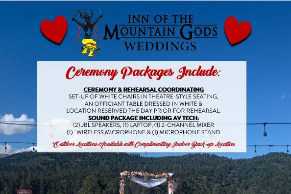 CEREMONY PACKAGE