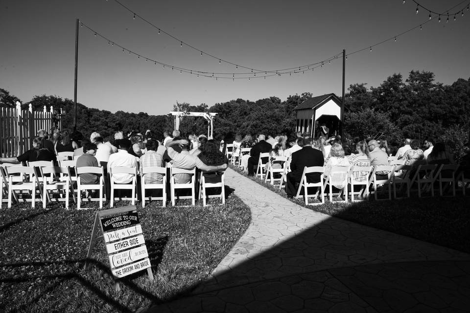 Seated guests