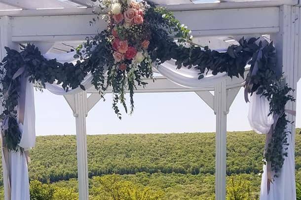 Overlook ceremony area