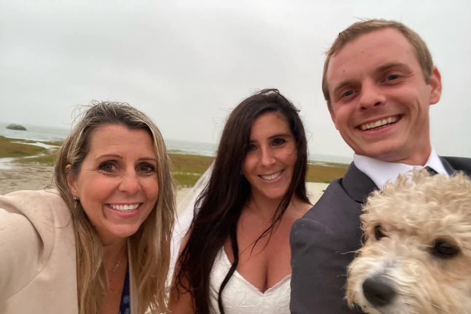 Beach Elopement with FERRIS!