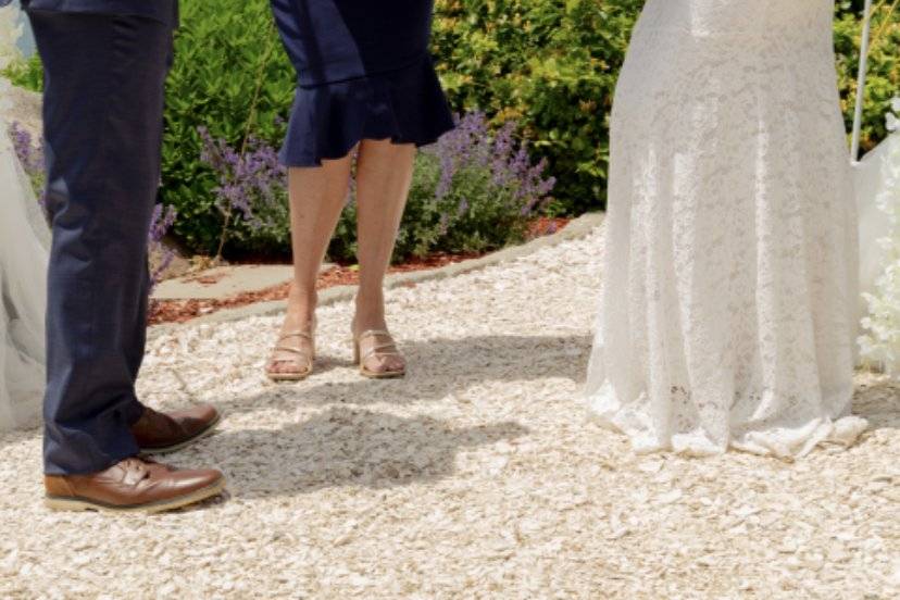 Lighthouse elopement/laughter