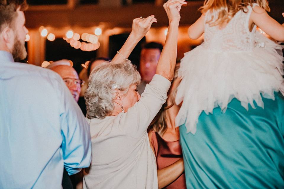 Grandma is in