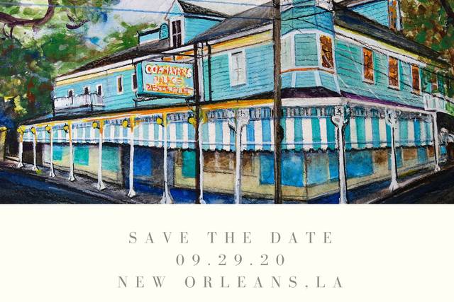 Wedding Invitation NOLA