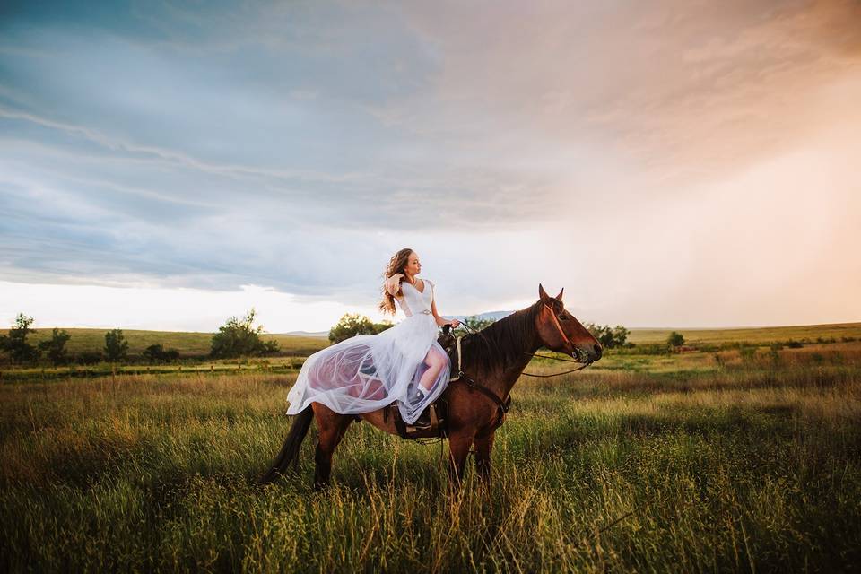 Im on a horse
