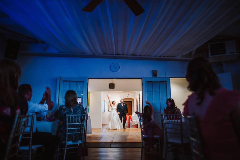 Entrance to reception