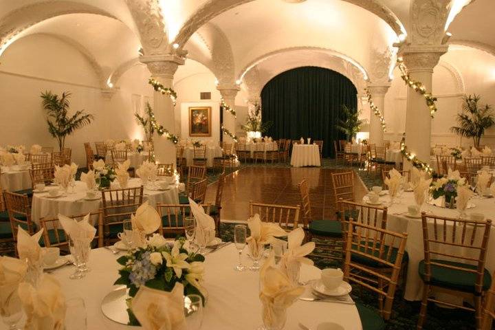 Wedding reception
