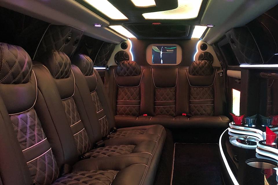 Rolls Royce Limo Interior