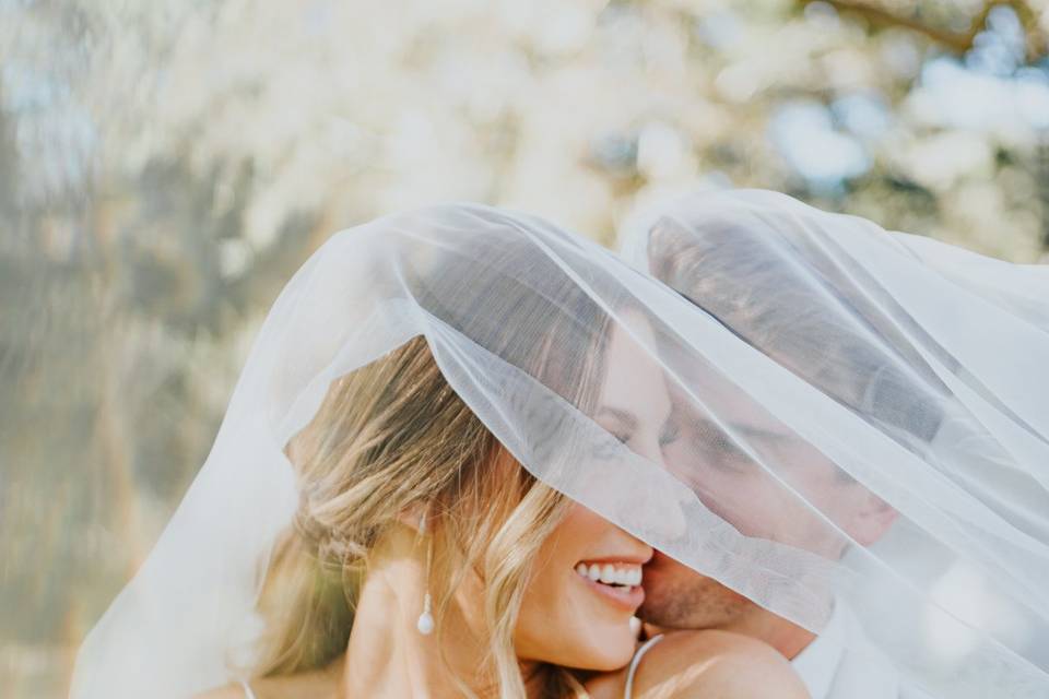 Bride and groom portraits